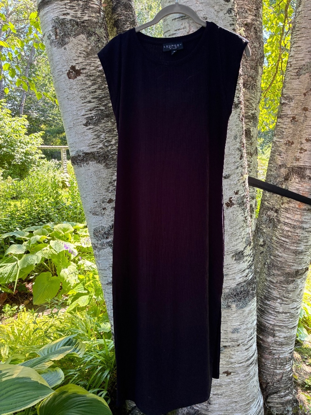 Minimalist black dress